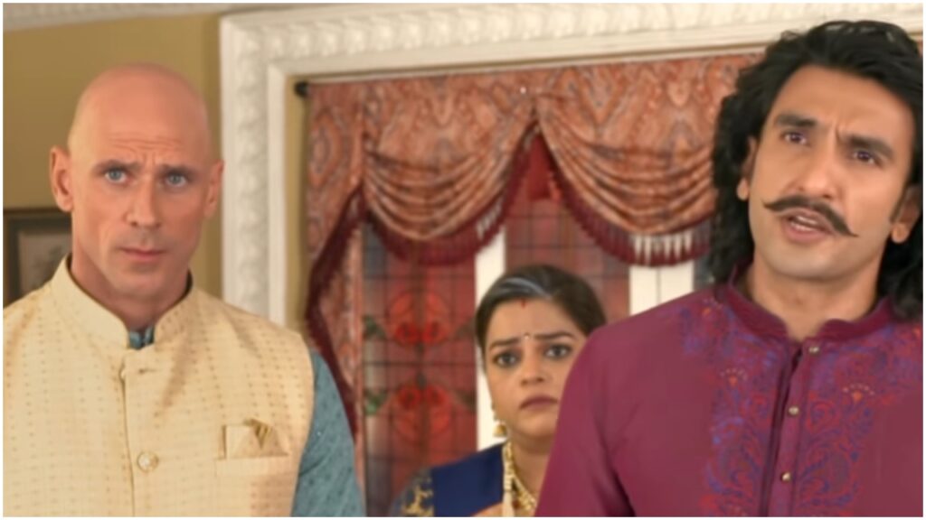 Ranveer Singh and Johnny Sins Team Up for Saas-Bahu Parody