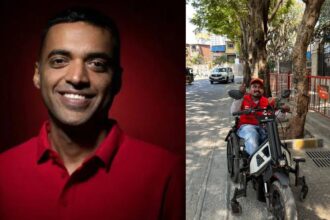 Zomato CEO Re-Shares Photo Of Specially Abled Delivery