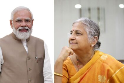 Sudha Murthy and Modi