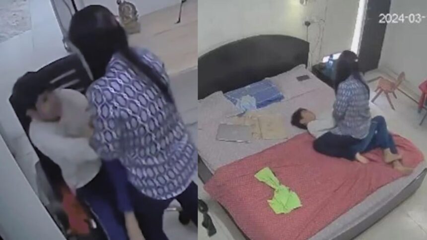 Mother Brutally Beats 11-Year-Old Son