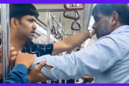 Delhi Metro Fight Scene