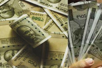 Rain of money on UP highway