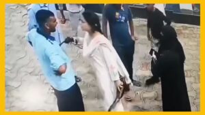 UP woman threatens CNG station worker
