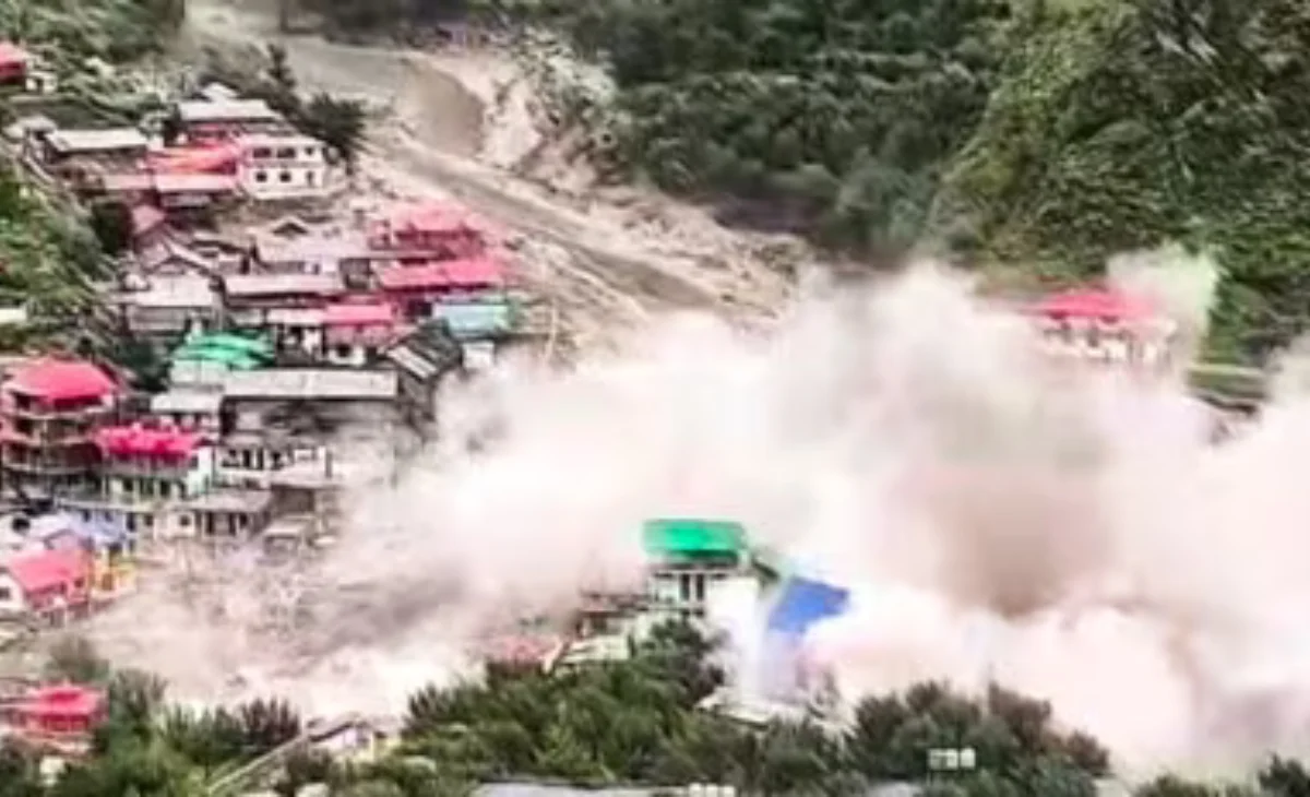 Cloudburst Triggers Chaos in Dharali